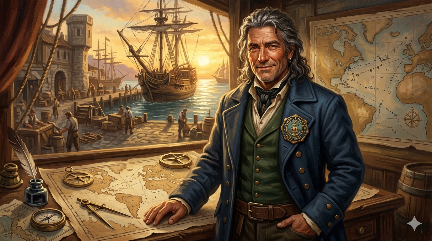 Harbor-Master Bren Salwick