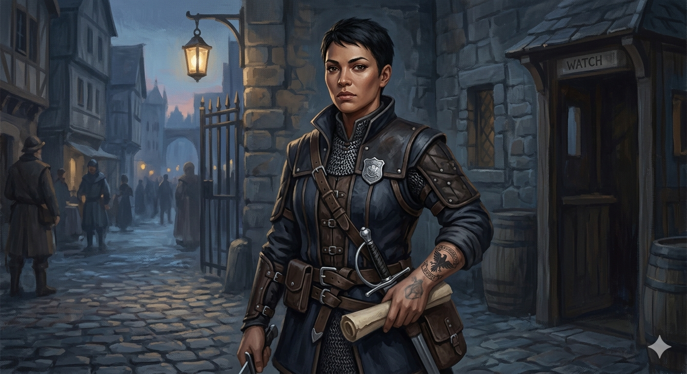 Watch-Captain Sera Coldwater